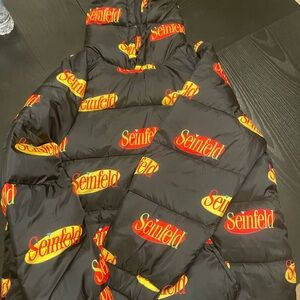 Seinfeld Black Puffer Jacket